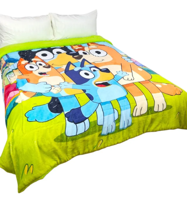Cobertor Borrega Amigo Bluey