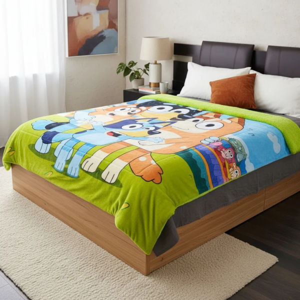 Cobertor Borrega Amigo Bluey