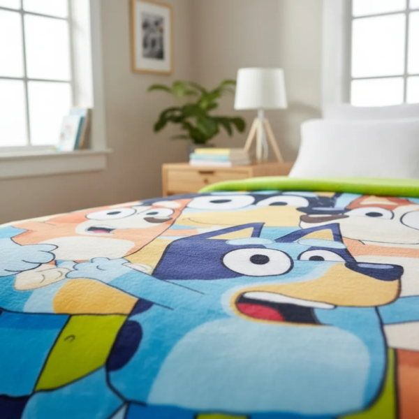 Cobertor Borrega Amigo Bluey