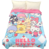 Cobertor Borrega Amigo Hello Kitty Friends