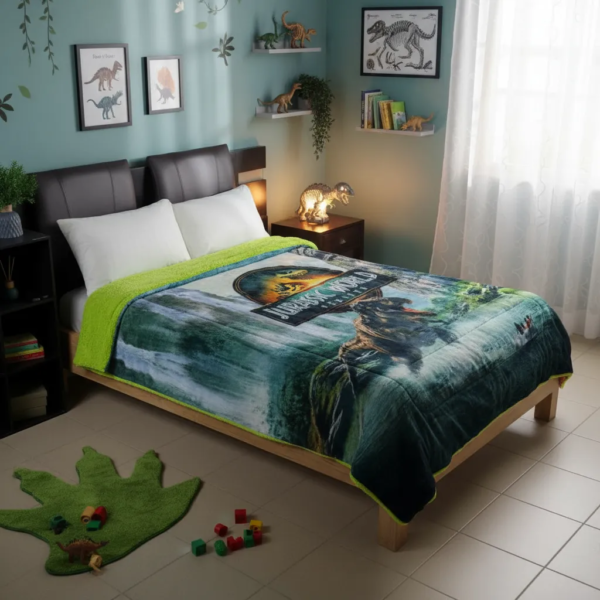 Cobertor Borrega Amigo Jurassic World