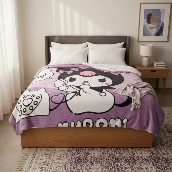 Cobertor Borrega Amigo Kuromi