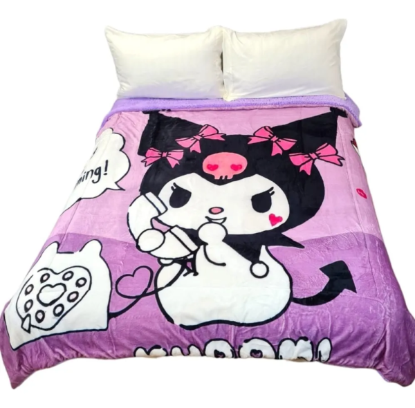 Cobertor Borrega Amigo Kuromi