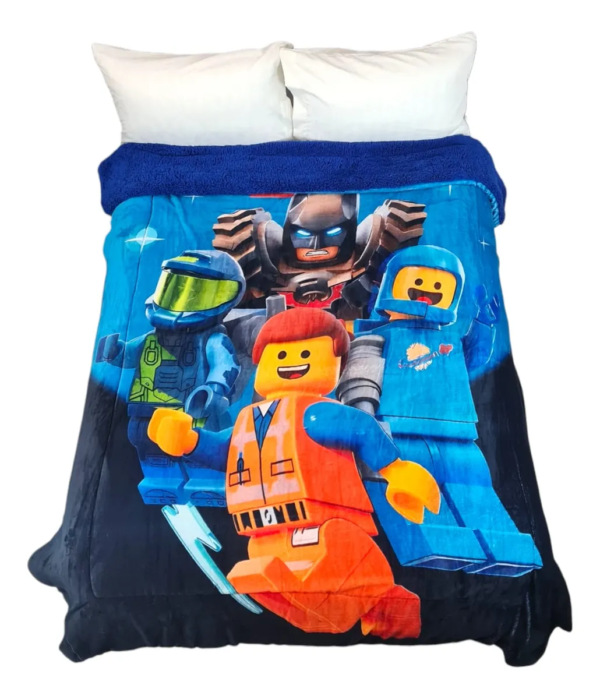 Cobertor Borrega Amigo Lego