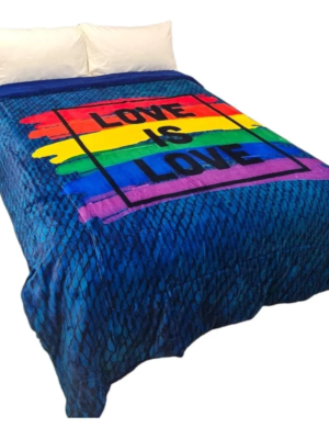 Cobertor Borrega Amigo Love Is Love