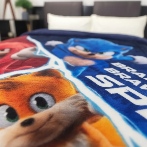 Cobertor Borrega Amigo Sonic Hero