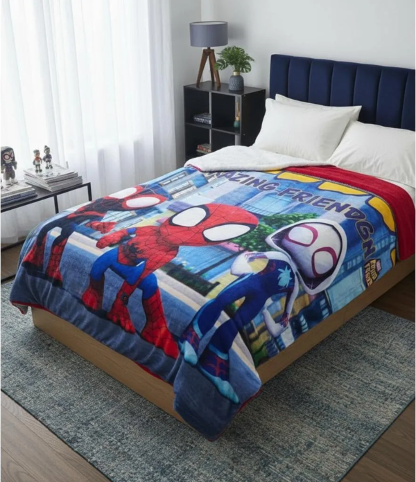 Cobertor Borrega Amigo Spidey