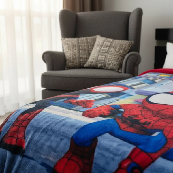 Cobertor Borrega Amigo Spidey