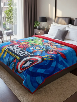 Cobertor Borrega Amigo Avengers Teams
