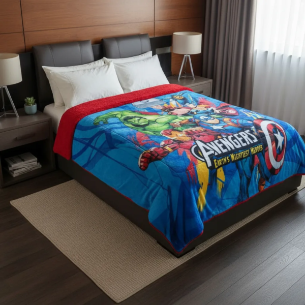 Cobertor Borrega Amigo Avengers Teams
