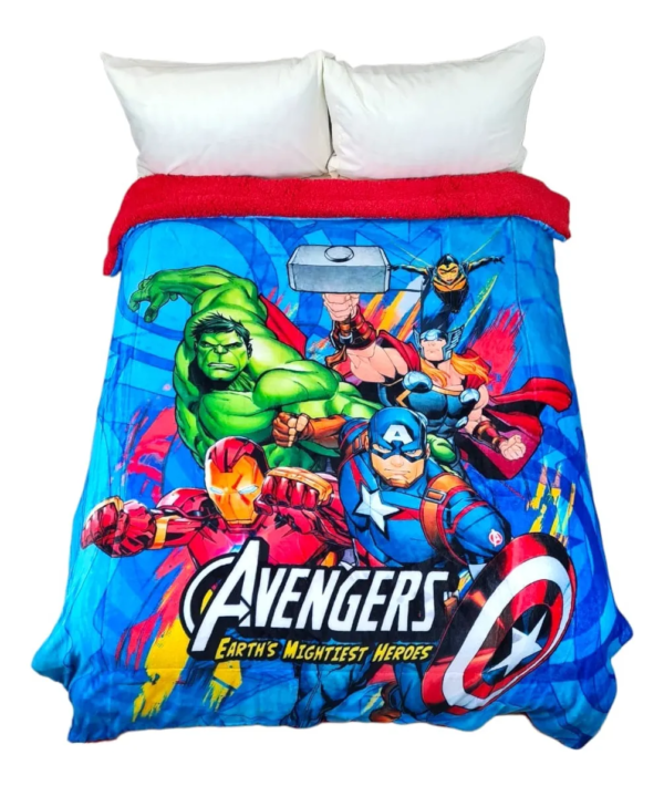 Cobertor Borrega Amigo Avengers Teams