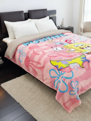 Cobertor Ligero Provindencia Bob Esponja Inseparables