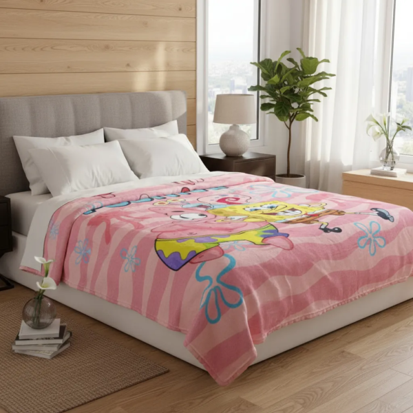 BOB ESPONJA INSEPARABLES2 Cobertor Ligero Provindencia Bob Esponja Inseparables