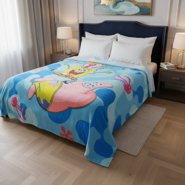 Cobertor Ligero Providencia Bob y Patricio