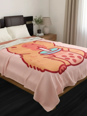 Cobertor Ligero Providencia Capibara Girl