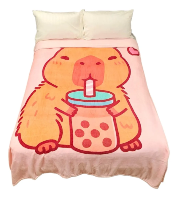 Cobertor Ligero Providencia Capibara Girl