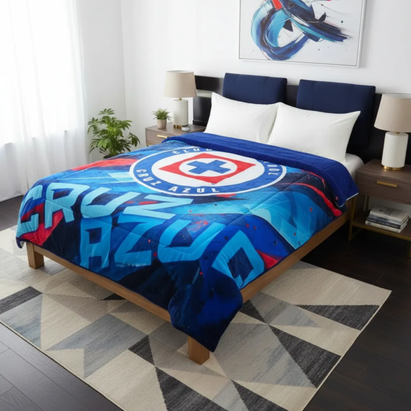 Cobertor Borrega Amigo Cruz Azul