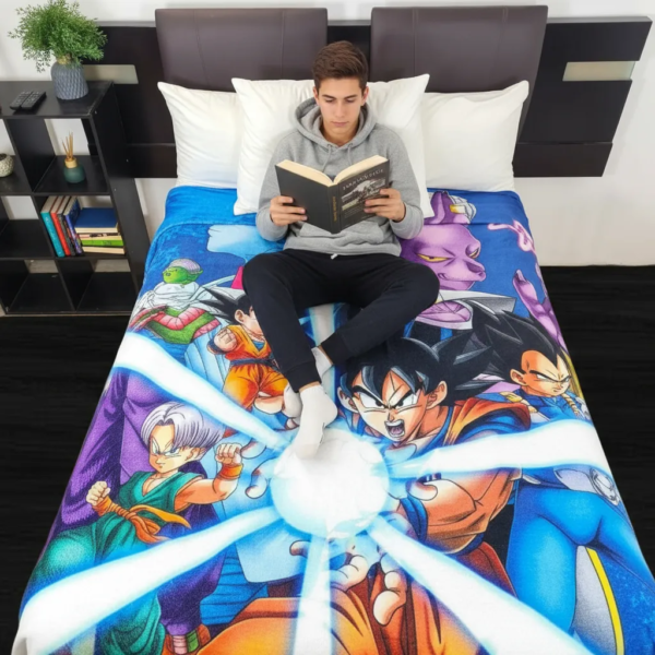 Cobertor Ligero Providencia Dragon Ball Kameha