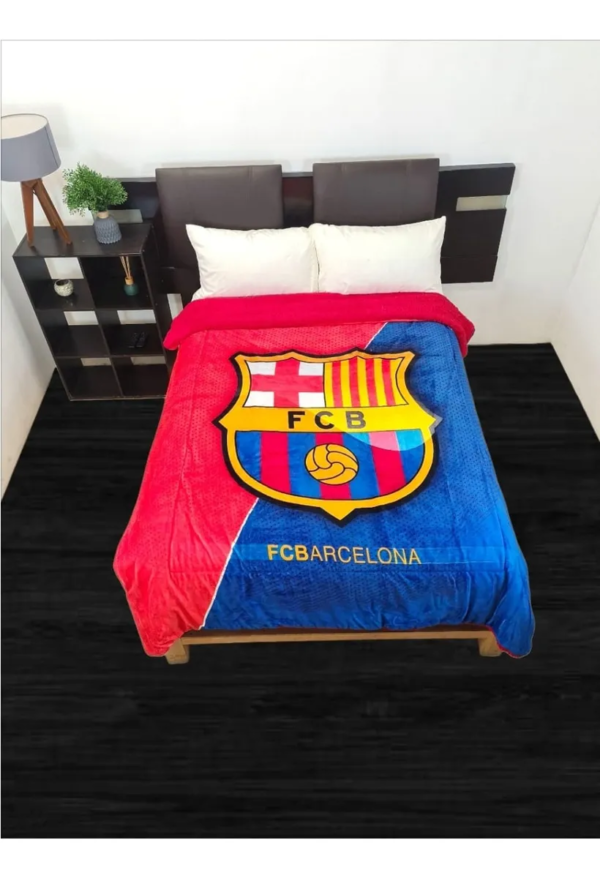 Cobertor Borrega Amigo FC Barcelona
