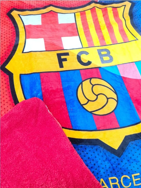 Cobertor Borrega Amigo FC Barcelona
