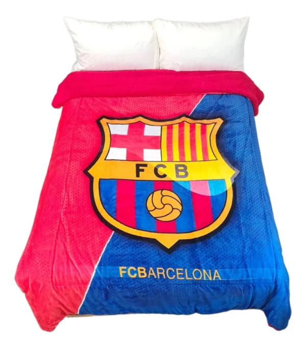 Cobertor Borrega Amigo FC Barcelona