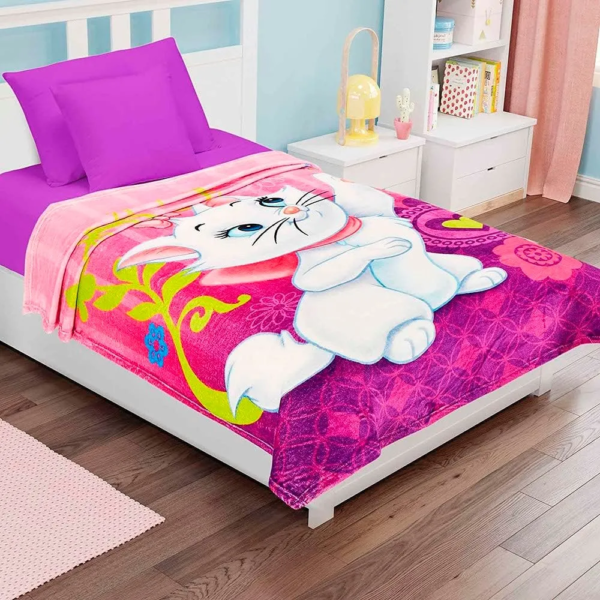 Cobertor Ligero Individual Providencia Gatita Marie