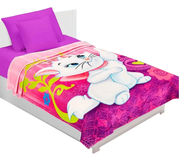 Cobertor Ligero Individual Providencia Gatita Marie