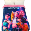 Cobertor Borrega Amigo Guerras K-Pop