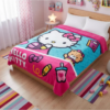 HELLO KITTY MODA Cobertor Borrega Amigo Hello KItty Moda