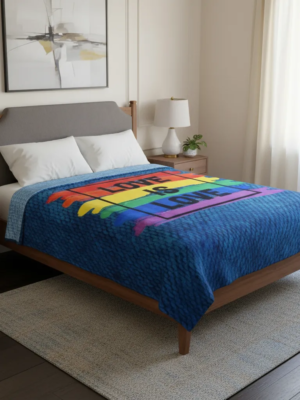 Cobertor Ligero Providencia Love Is Love