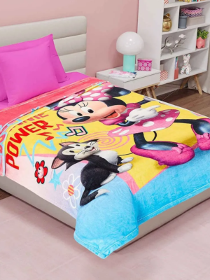 Cobertor Ligero Individual Providencia Minnie Power