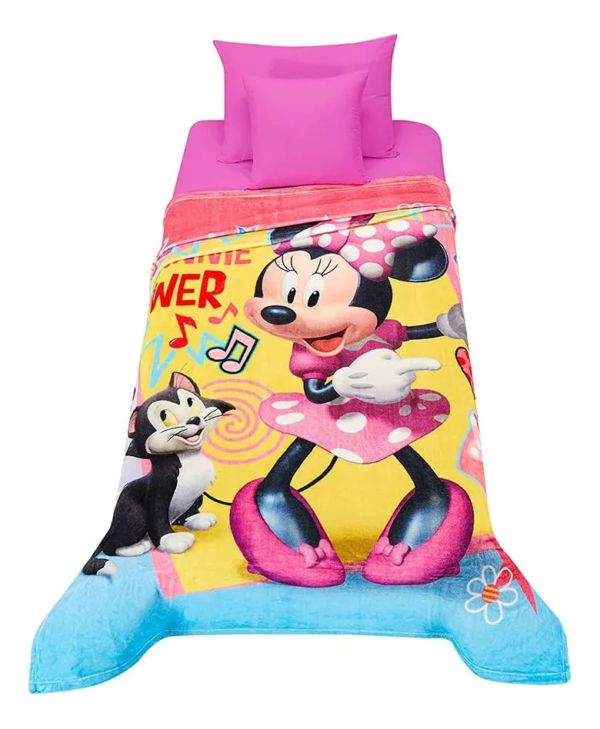 Cobertor Ligero Individual Providencia Minnie Power