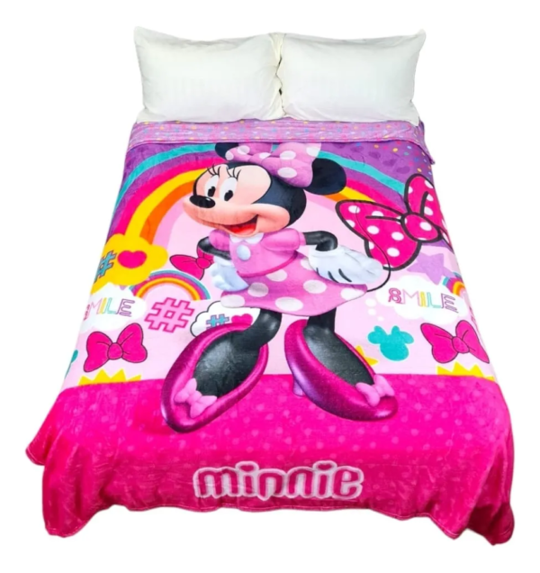 Cobertor Ligero Providencia Minnie Smile