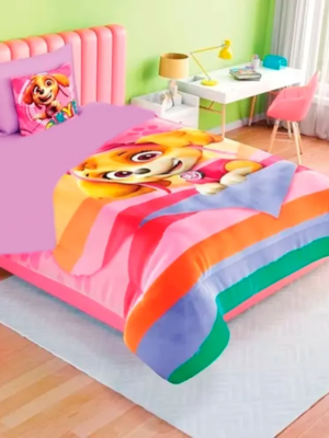 Cobertor Ligero Individual Providencia Paw Patrol Skipe