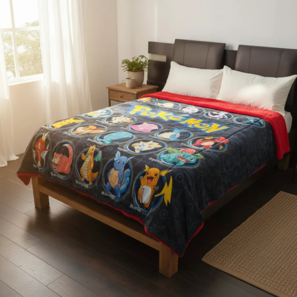 POKEMON2 Cobertor Borrega Amigo Pokemon