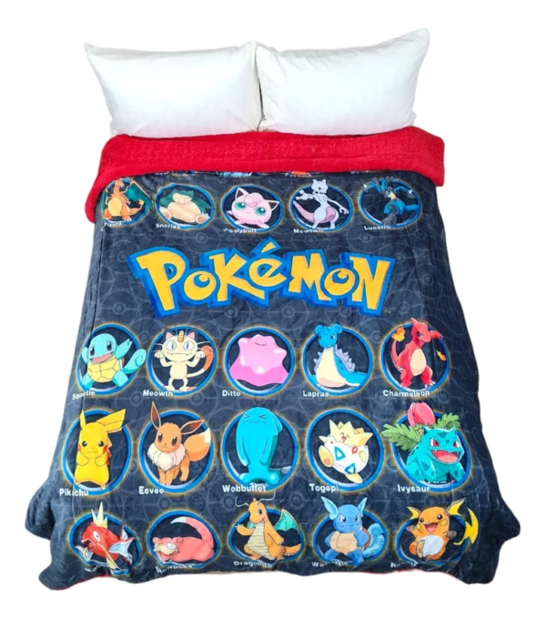 POKEMON5 Cobertor Borrega Amigo Pokemon
