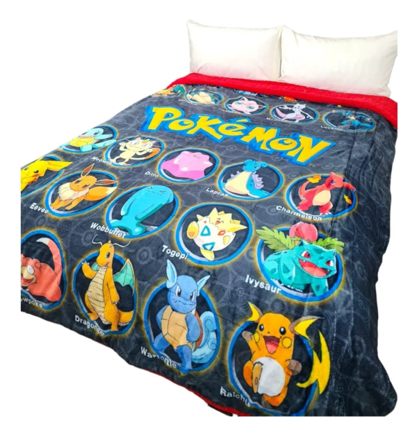 POKEMON6 Cobertor Borrega Amigo Pokemon