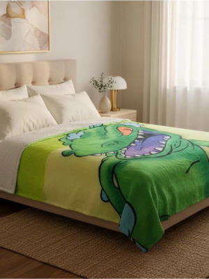 Cobertor Ligero Providencia Reptar Dinosaurio