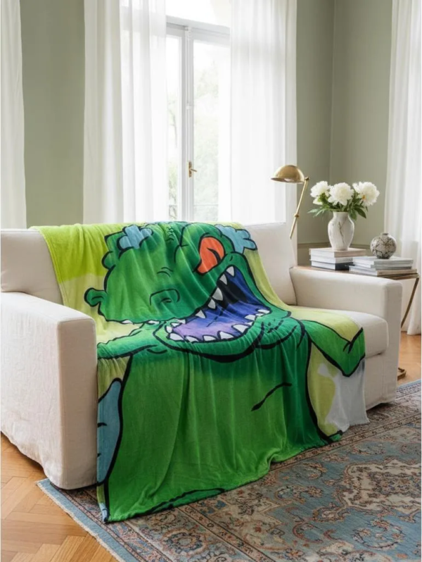 Cobertor Ligero Providencia Reptar Dinosaurio