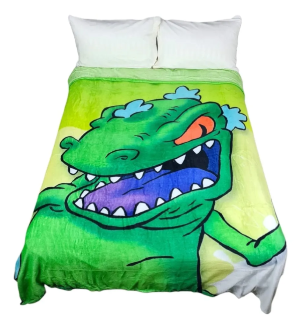 Cobertor Ligero Providencia Reptar Dinosaurio