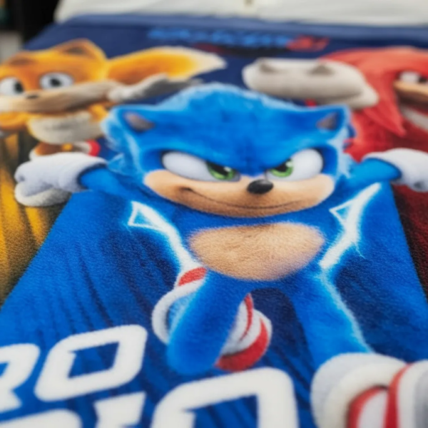 Cobertor Ligero Providencia Sonic Hero