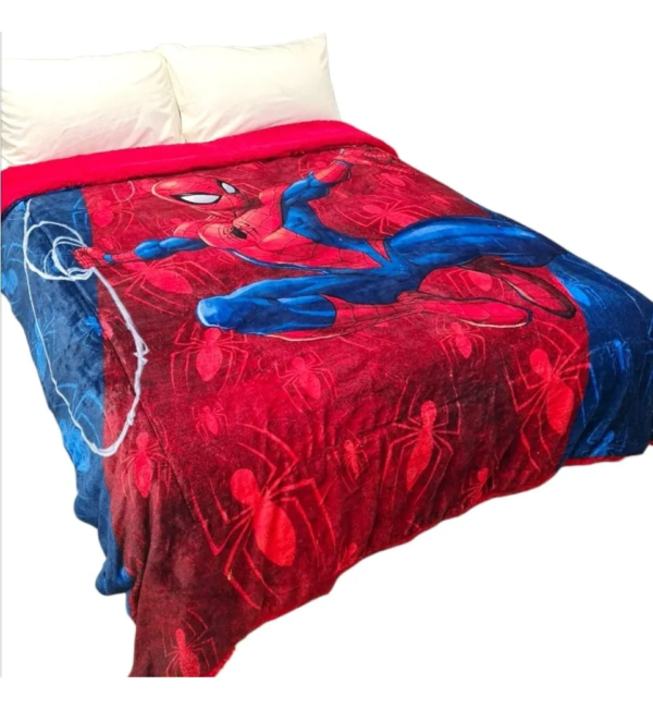 Cobertor Borrega Amigo Spider Man Hero