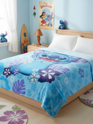 Cobertor Ligero Providencia Stitch Alegria