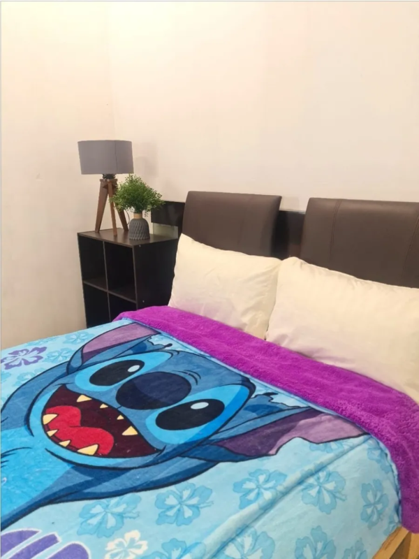 Cobertor Borrega Amigo Stitch Alegria🌸