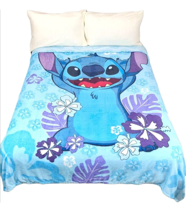 Cobertor Ligero Providencia Stitch Alegria