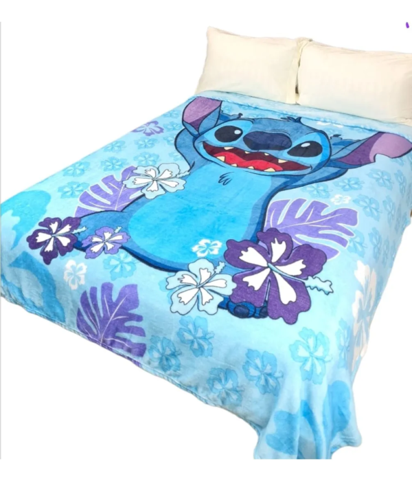 Cobertor Ligero Providencia Stitch Alegria