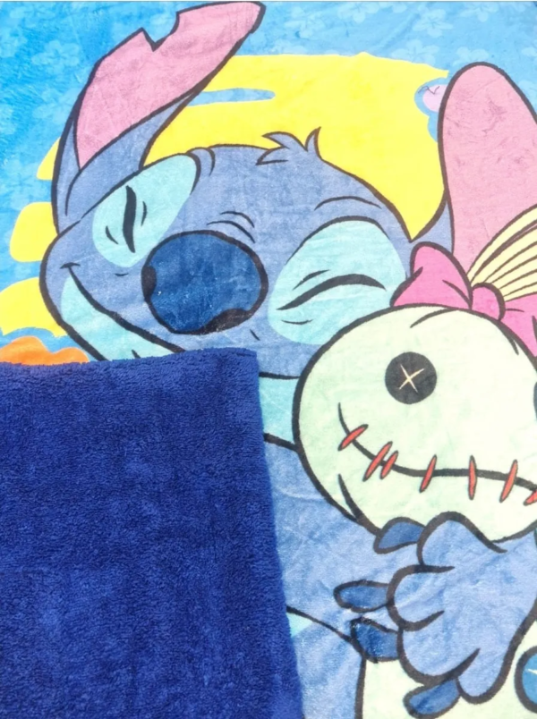 Cobertor Borrega Amigo Stitch Aloha🩵🌺