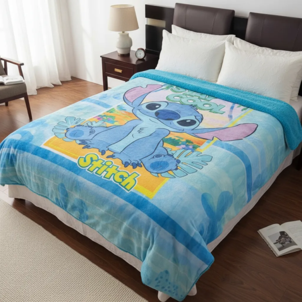 STITCH COOL Cobertor Borrega Amigo Stitch Cool