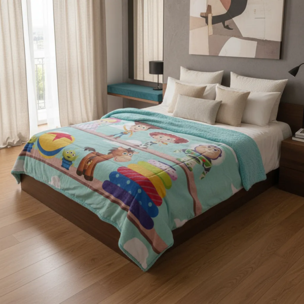 TOY STORY JUEGOS Cobertor Borrega Amigo Toy Story Juegos🤠🧸