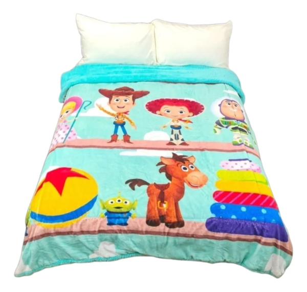 TOY STORY JUEGOS4 Cobertor Borrega Amigo Toy Story Juegos🤠🧸